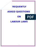 Frequently Asked Questions on Labour Laws