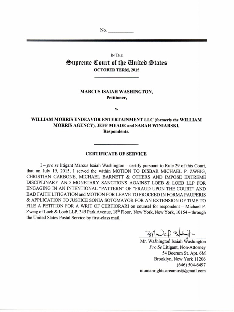 Motion to Disbar Attorneys and Sanctions | PDF | Law