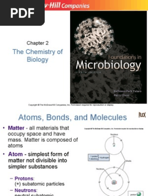 Microbiology Chapter 02 Lecture Pdf Redox Chemical Bond