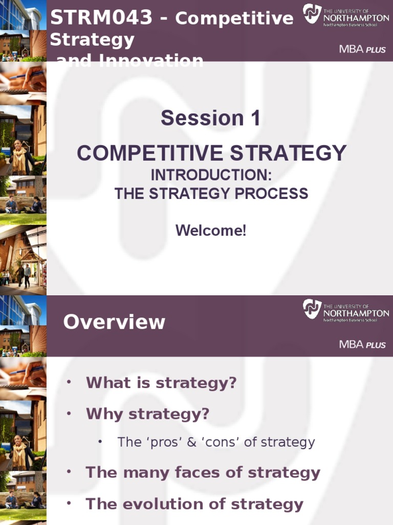 Competitive Strategy Overview Session | PDF | Strategic Management ...