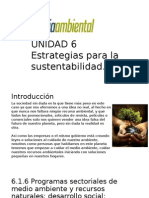 UNIDAD 6 Desarrollo Sustentable