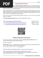 Doosan Operation Manual PJM05