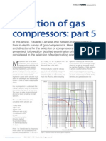 Selection of Gas Compressors