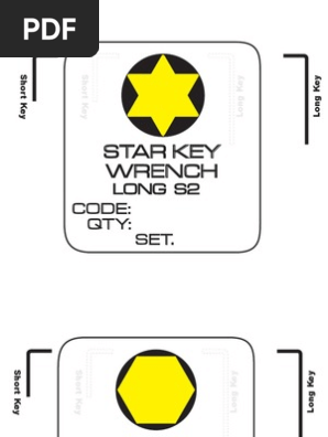 Wrench Base Label Design Chewren