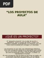 Los Proyectos de Aula