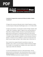 Conclusões do Congresso Ibero Americano de Educação Artística