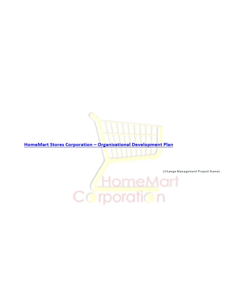Document Organisational Development Plan Template PDF Organization