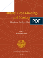 Denison - History Time Meaning and Memory Ideas For The Sociology of Religion PDF