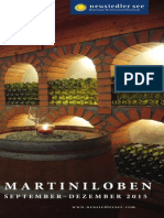 Martiniloben: September-Dezember 2015