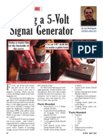Building a 5v Signal Generator