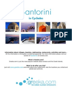 Santorini: in Cyclades