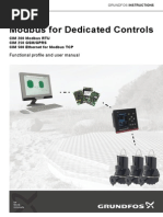 Modbus For Dedicated Controls: Functional Profile and User Manual