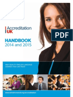Accreditation UK Handbook (2014-15)