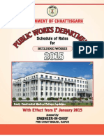 CG Schedules of Rates 2015 Building Portion