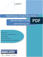 Proposal KP JOB Pertamina-Talisman Jambi Merang