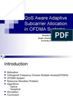 Qos Aware Adaptive Subcarrier Allocation in Ofdma Systems