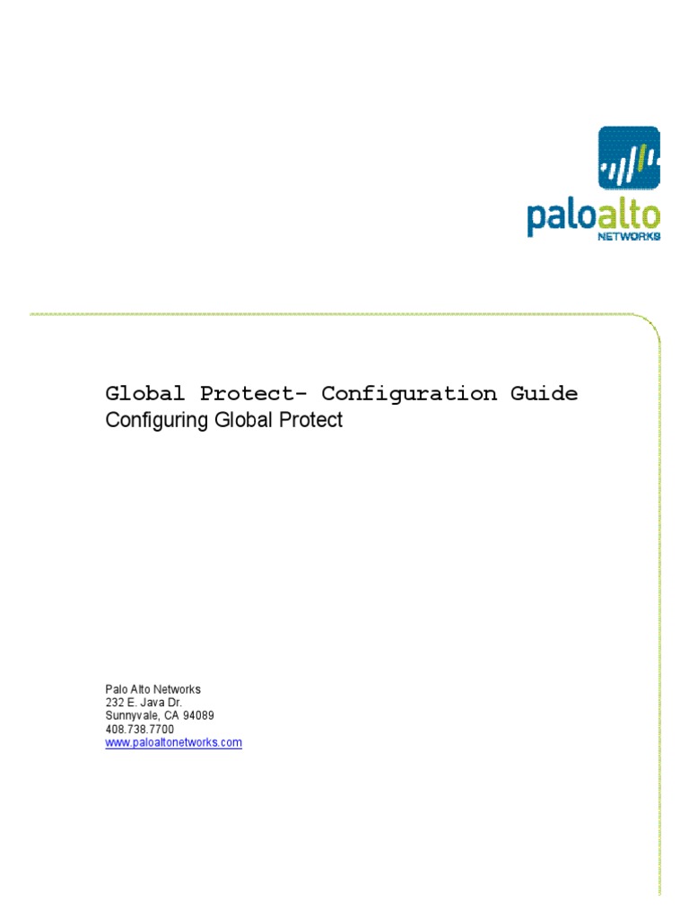 Quick Start Guide Global Protect Ver2 | PDF | Gateway ...