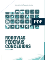 Relatório 2013 Concessões Rodovias Federais