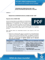 Actividad de Aprendizaje Unidad 3 Requisitos e Interpretación de La Norma ISO 90012008_v2