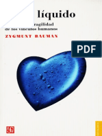 BAUMAN, ZYGMUNT - Amor Líquido - 2003 PDF