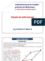 Estado de Deformación