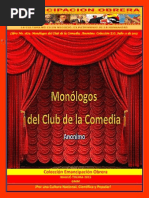 Monologos Del Club de La Comedia. Anonimo. Colección E.O. Julio ...