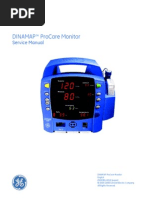Download GEHC Service Manual DINAMAP ProCare Monitor 2008 by Eric Sanhueza Guez SN272406369 doc pdf