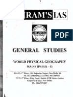 World Geog For Ias Mains Paper 1