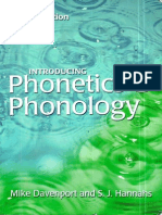 Introducing Phonetics and Phonology PDF