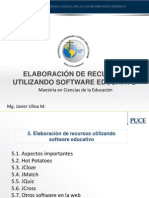 Sesión 5 - Software Educativo