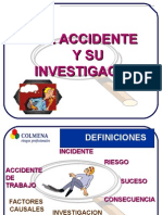 Investigación de Accidentes de Trabajo