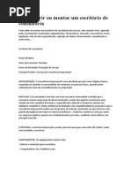 Como Abrir Ou Montar Um Escritório de Consultoria