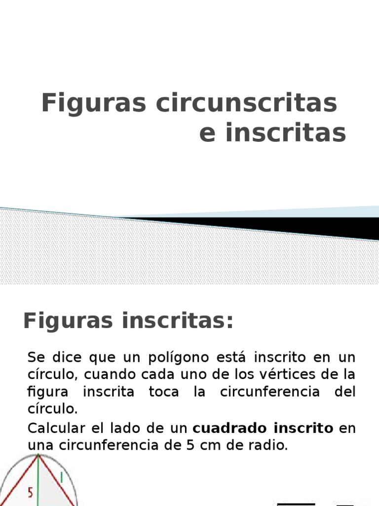 Figuras Inscritas y Circunscritas | PDF