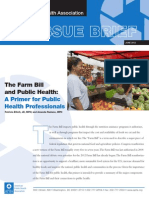 Farm Bill and Public Health