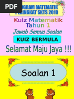 Latih tubi matematik tahun 3