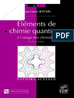 Elements de Chimie Quantique PDF