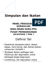 Big Ppg-Simpulan Dan Ikatan