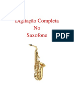 Digitação Completa Do Saxofone