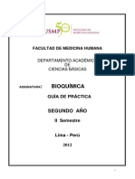 Guía de Práctica de Bioquímica 2012