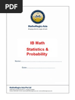 IB Math Statistics & Probability