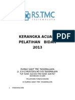 Kerangka Acuan Pelatihan Bidan 2013