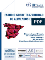 Estudio Sobre Trazabilidad en España