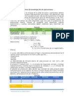 Investigación Operativa