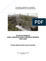 Plan Manejo Piedras Negras