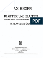 Max Reger Blaetter Und Blueten