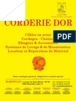 Catalogue CORDERIE DOR 2011 Documentations