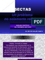 Sectas, Más Que Problema Religioso - ¡IMPERDIBLE! Dr. Guillén Tamayo (Perú)