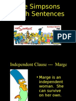 Clauses Types of Sentences