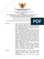 Perbawaslu No. 13 Tahun 2015 TTG Pengawasan Pungut Hitung Pemilihan PDF