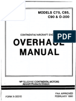 Continental Overhaul Manual